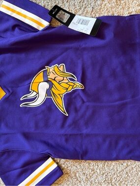 Toddler Minnesota Vikings Purple Jersey with Team Logo